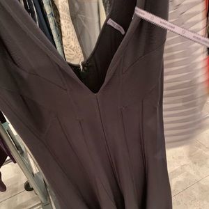 Herve Leger MIDI Dress Small new with tags blue